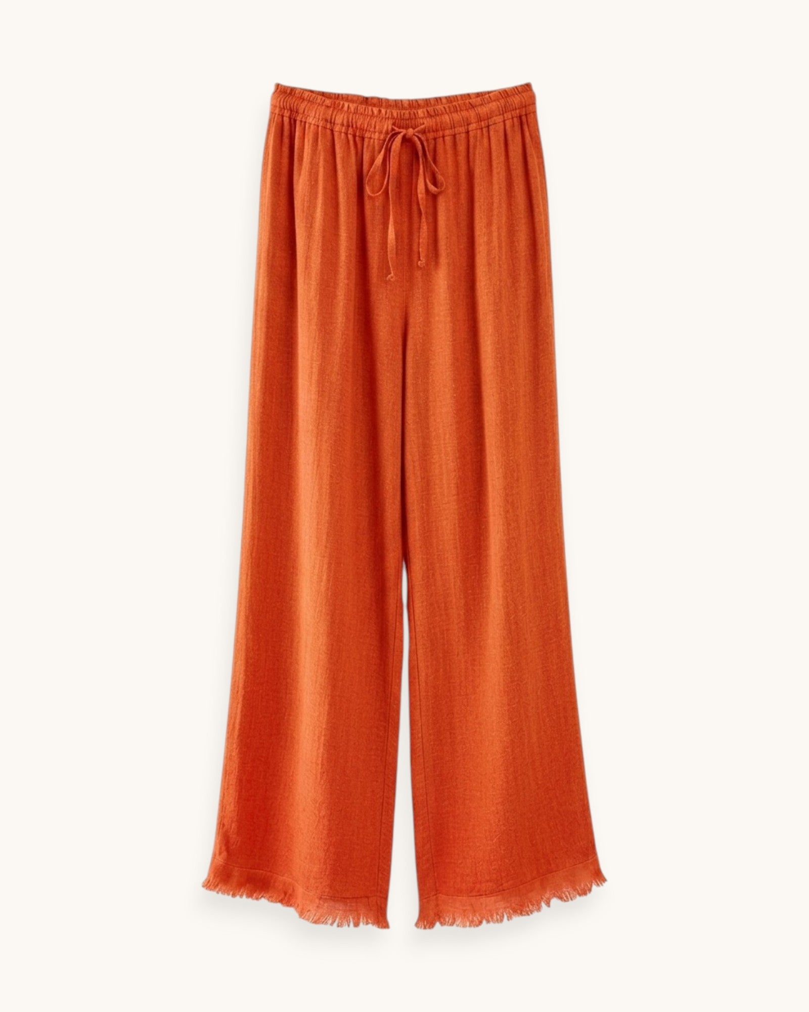 PANTALÓN FLUIDO NARANJA - ONCE28