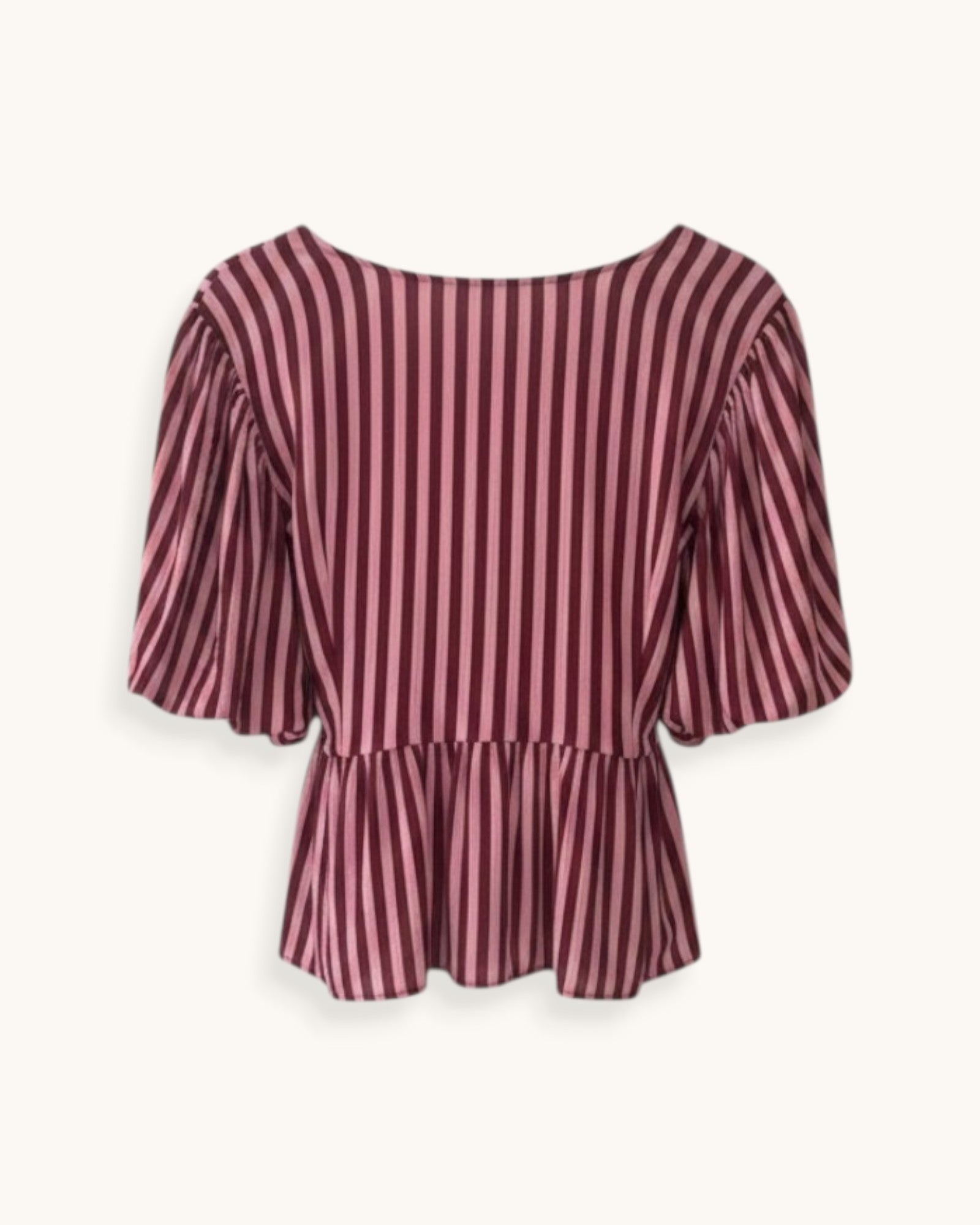 BLUSA RAYAS ROSA - ONCE28