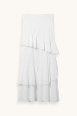 FALDA VOLANTES BLANCA - ONCE28