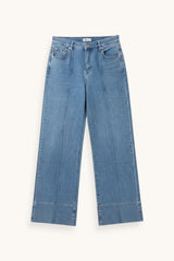 PANTALÓN COSTURAS AZUL - ONCE28