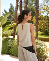 PAÑUELO CROCHET NEGRO - ONCE28