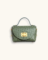 BOLSO PEQUEÑO COCODRILO VERDE