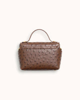 BOLSO PEQUEÑO COCODRILO CHOCOLATE