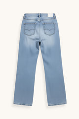 PANTALÓN FLORES AZUL - ONCE28