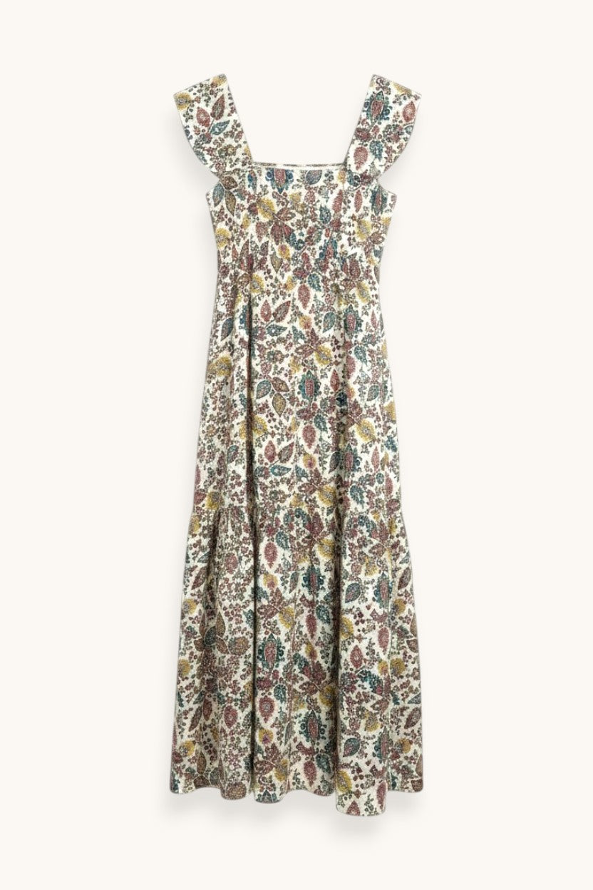 VESTIDO ESTAMPADO FONDO BLANCO - ONCE28