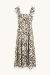 VESTIDO ESTAMPADO FONDO BLANCO - ONCE28