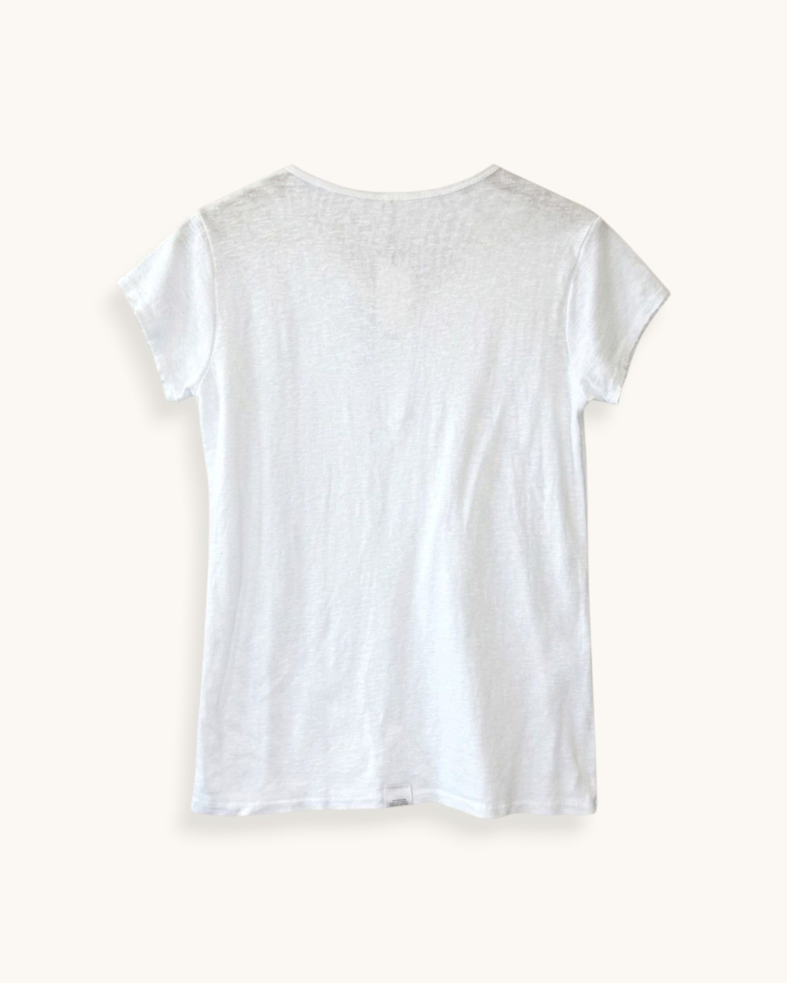 CAMISETA BLANCA BOTONES - ONCE28