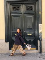 PANTALÓN BOMBACHO CHAMPAGNE - ONCE28