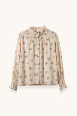 BLUSA FLORES GRANATES - ONCE28