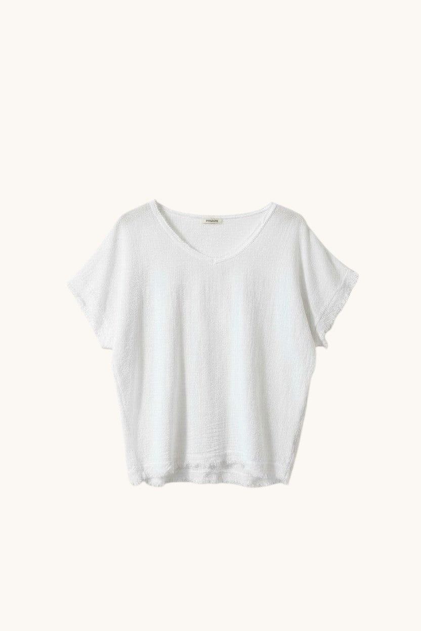 CAMISETA FLECOS BLANCA- ONCE28