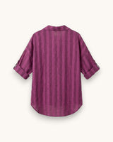 CAMISA LINO RAYAS - ONCE28