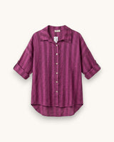 CAMISA LINO RAYAS - ONCE28