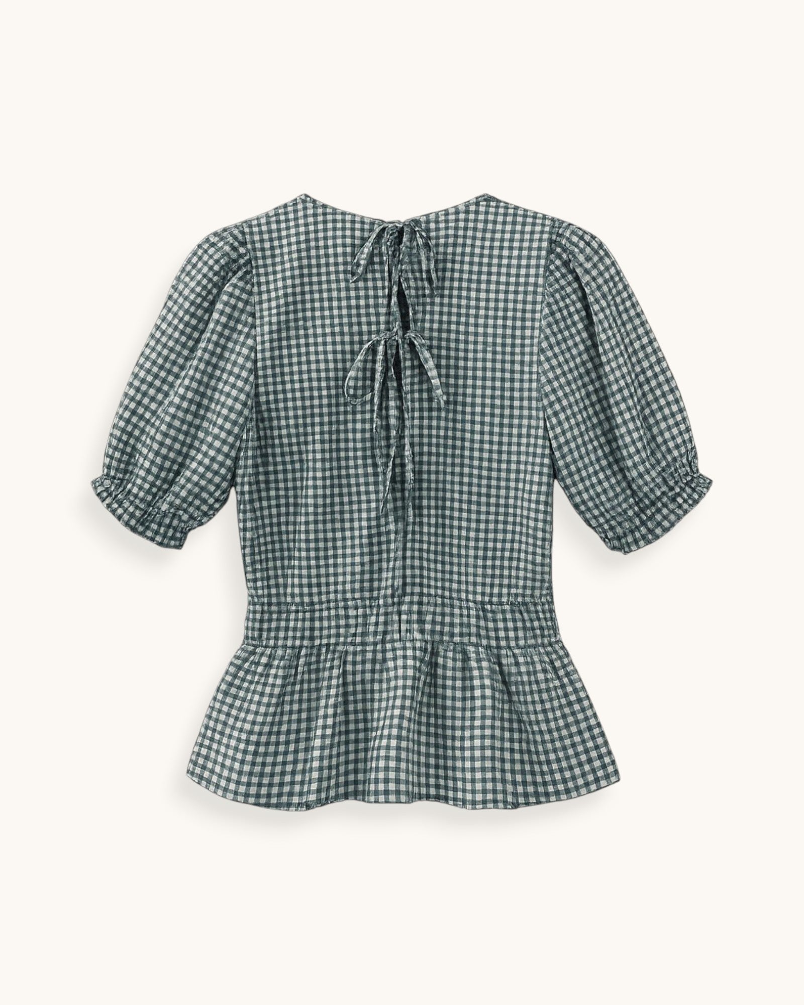BLUSA FRUNCIDA VICHY - ONCE28