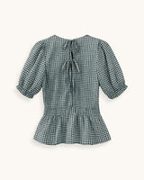 BLUSA FRUNCIDA VICHY - ONCE28