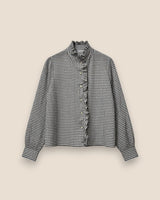 BLUSA VICHY MINI MARRÓN - ONCE28