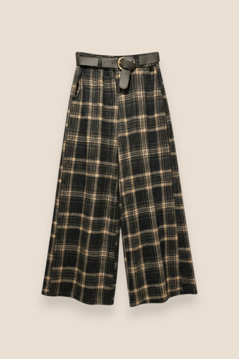 PANTALÓN CUADROS GRISES - ONCE28