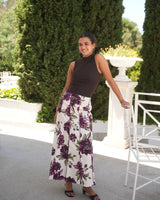 FALDA COSTURAS FLORES - ONCE28