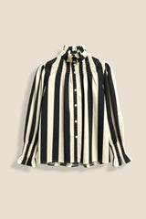 BLUSA CUELLO RAYAS - ONCE28