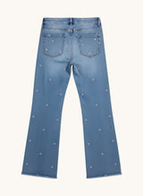 PANTALÓN FLORES ROSAS  - ONCE28