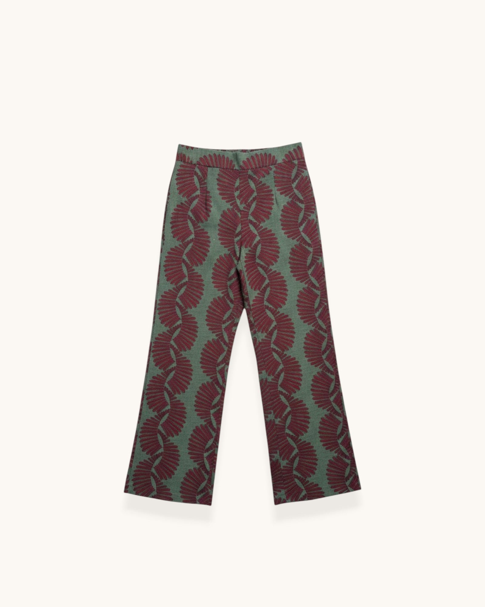 PANTALÓN ONDAS VERDE - ONCE28