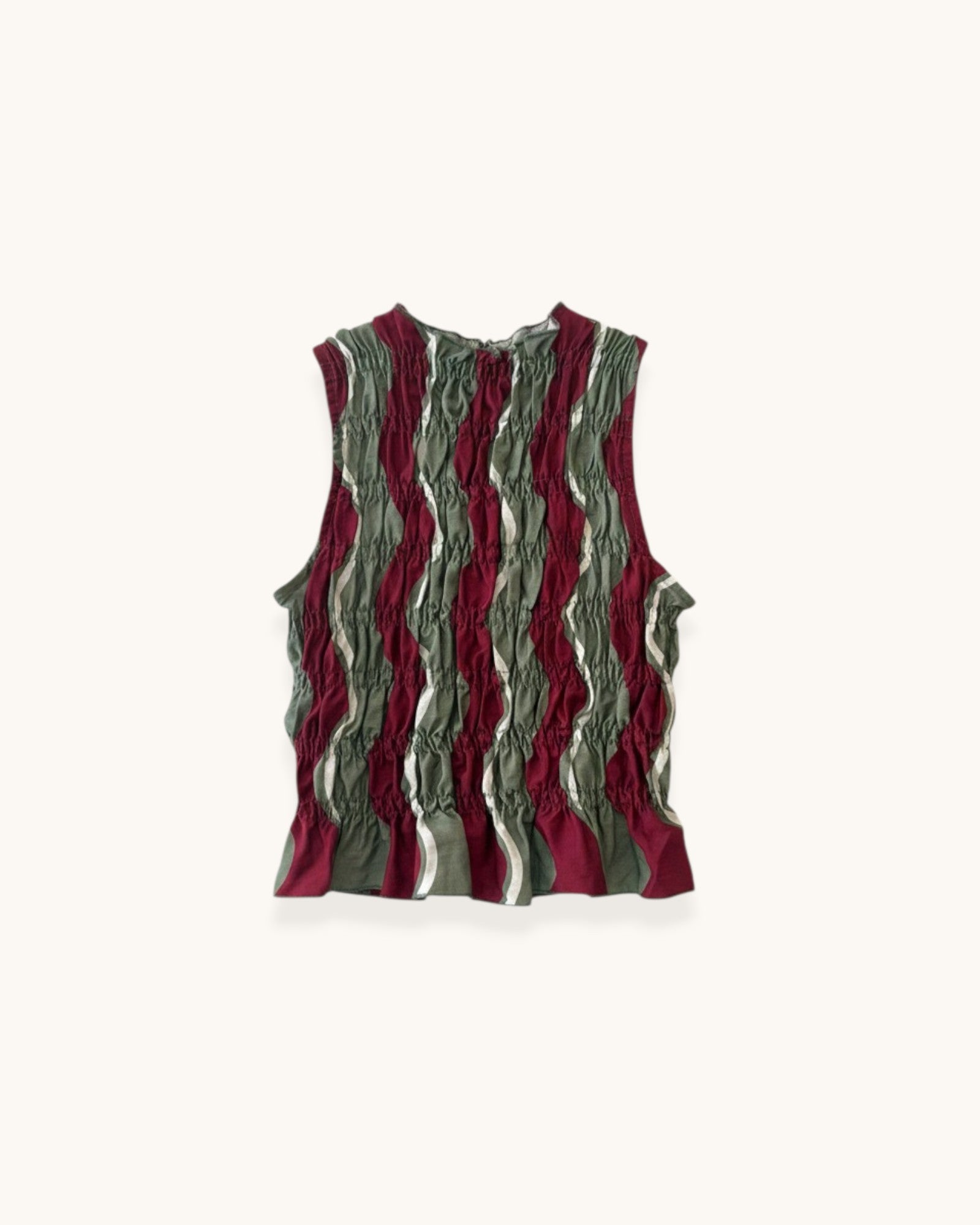 TOP FRUNCE VERDE - ONCE28