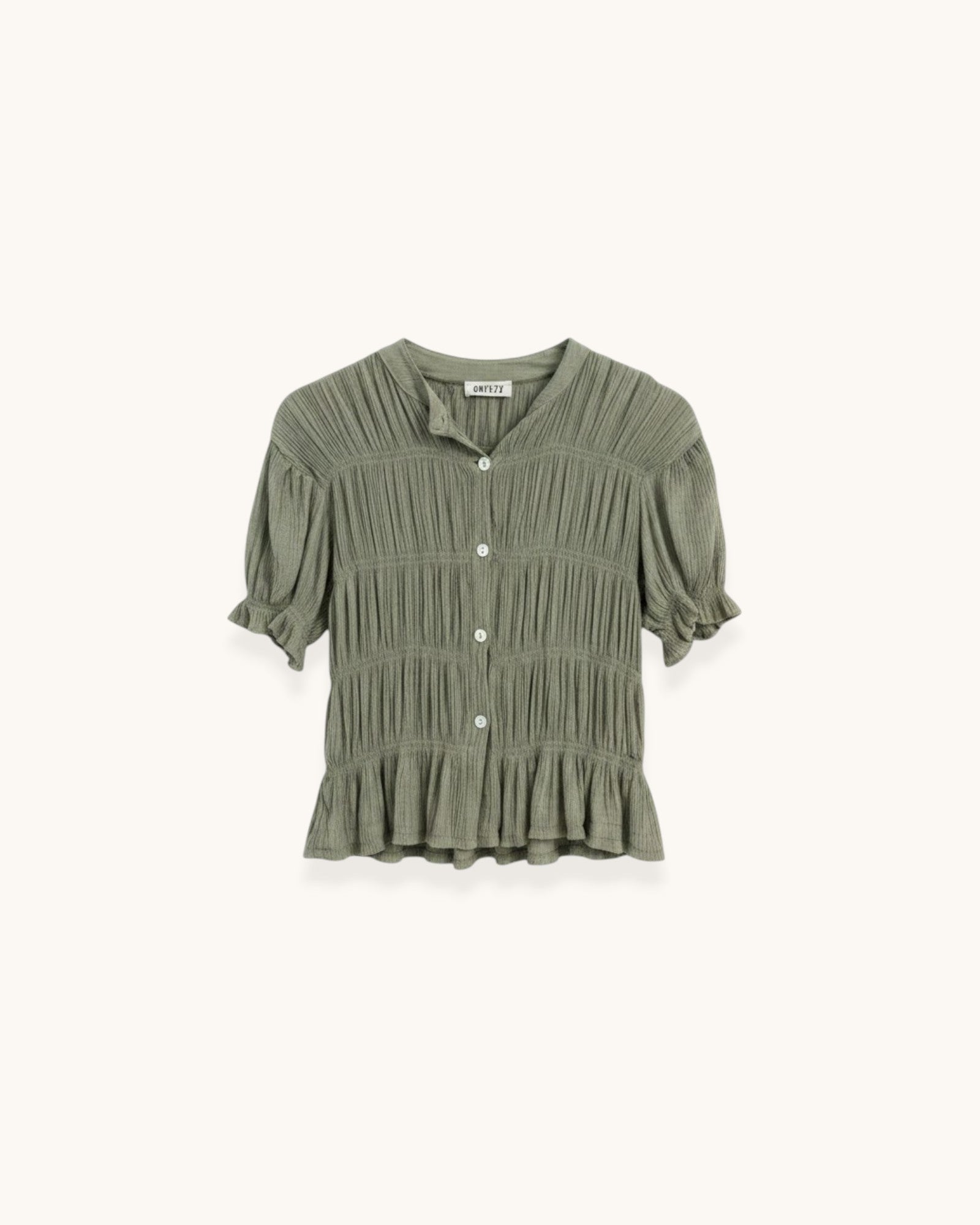 CAMISETA FRUNCE VERDE - ONCE28