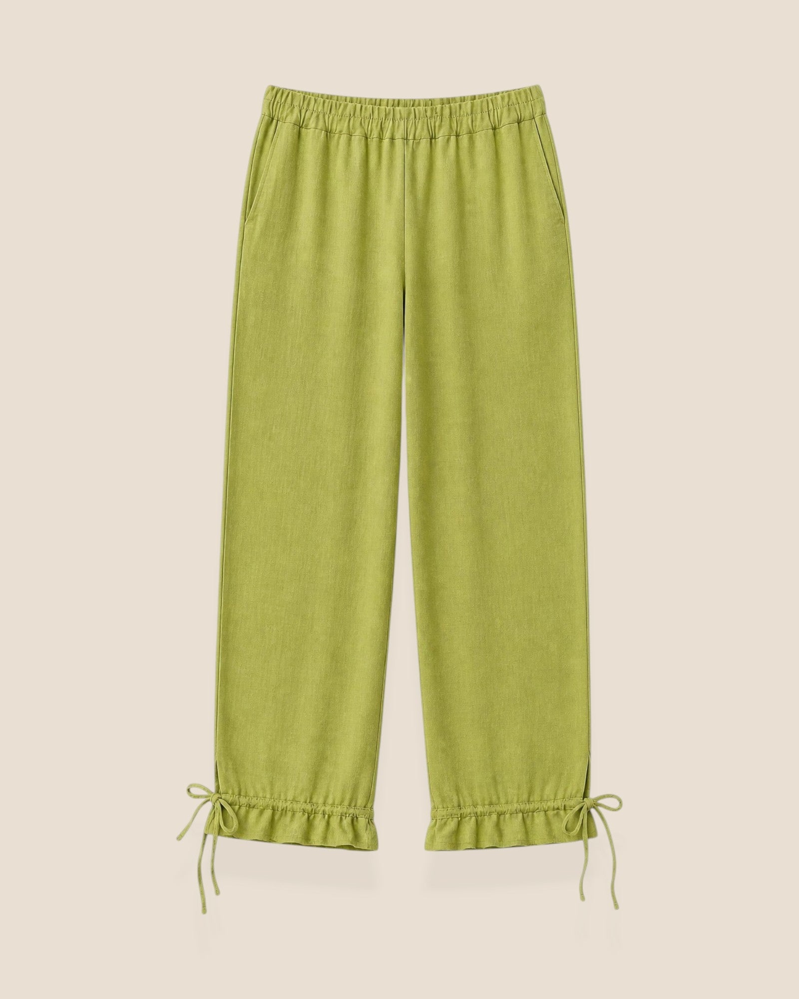 PANTALÓN FLUIDO VERDE - ONCE28