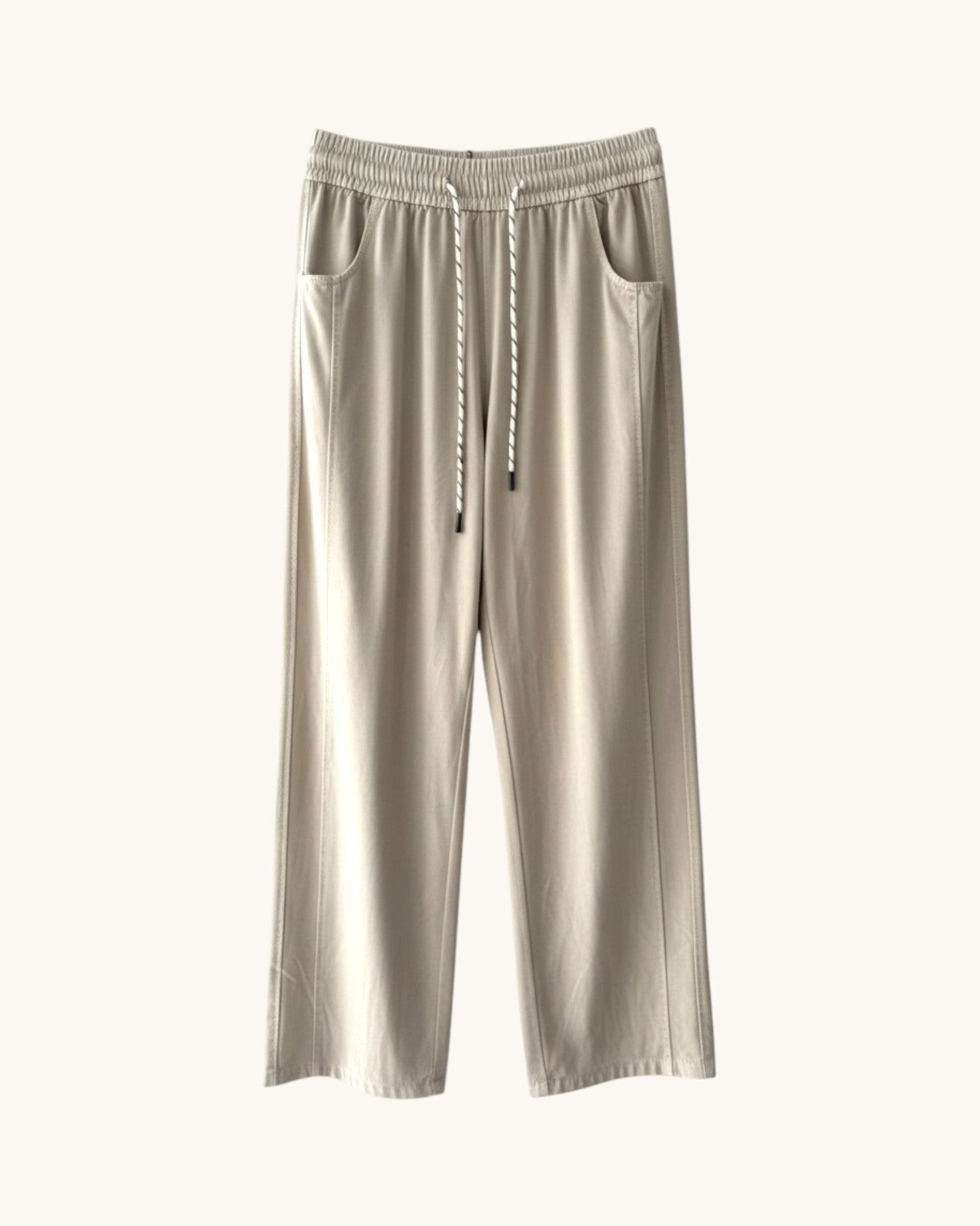 PANTALÓN CORDONES BEIGE- ONCE28