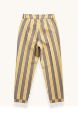 PANTALÓN RAYAS AMARILLO Y MARRÓN - ONCE28