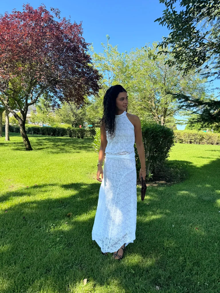 TOP BORDADO BLANCO- ONCE28