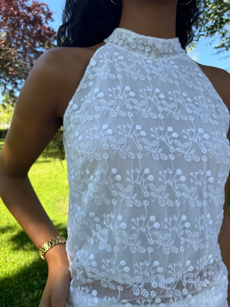 TOP BORDADO BLANCO- ONCE28