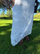 FALDA BORDADA BLANCA   - ONCE28