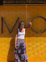 FALDA VOLNTES GRIS  - ONCE28