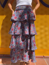 FALDA VOLNTES GRIS  - ONCE28