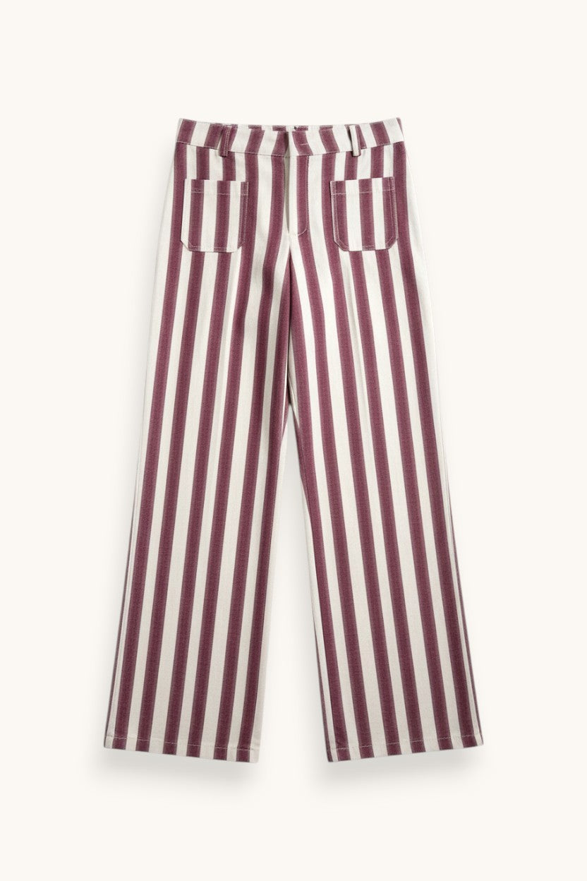 PANTALÓN RECTO RAYAS VERTICALES