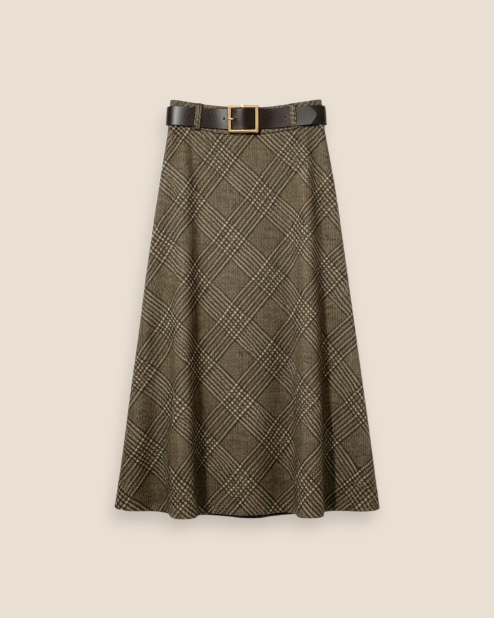 FALDA CINTURÓN CAQUI - ONE28