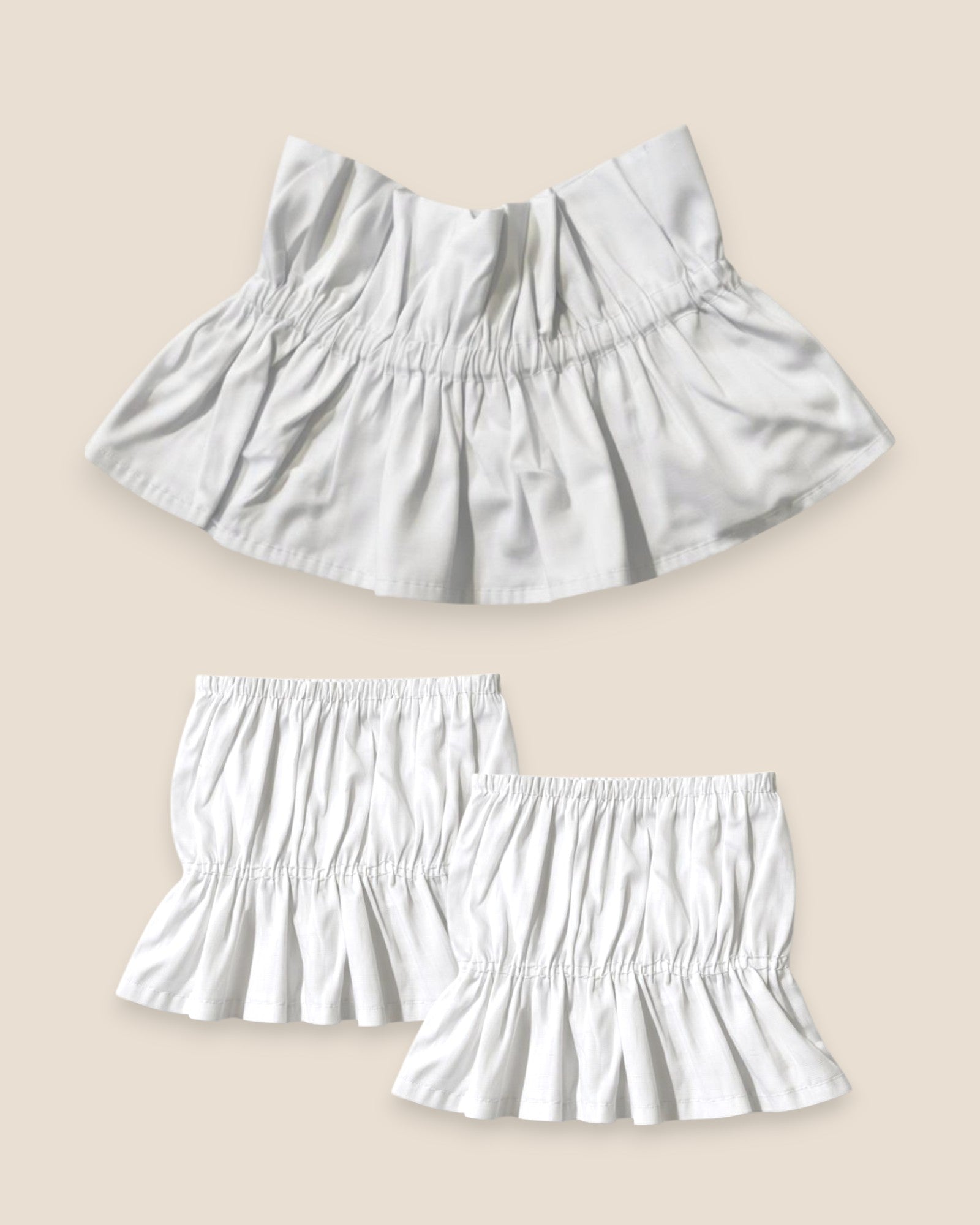 CUELLO Y PUÑOS BLANCO - ONCE28