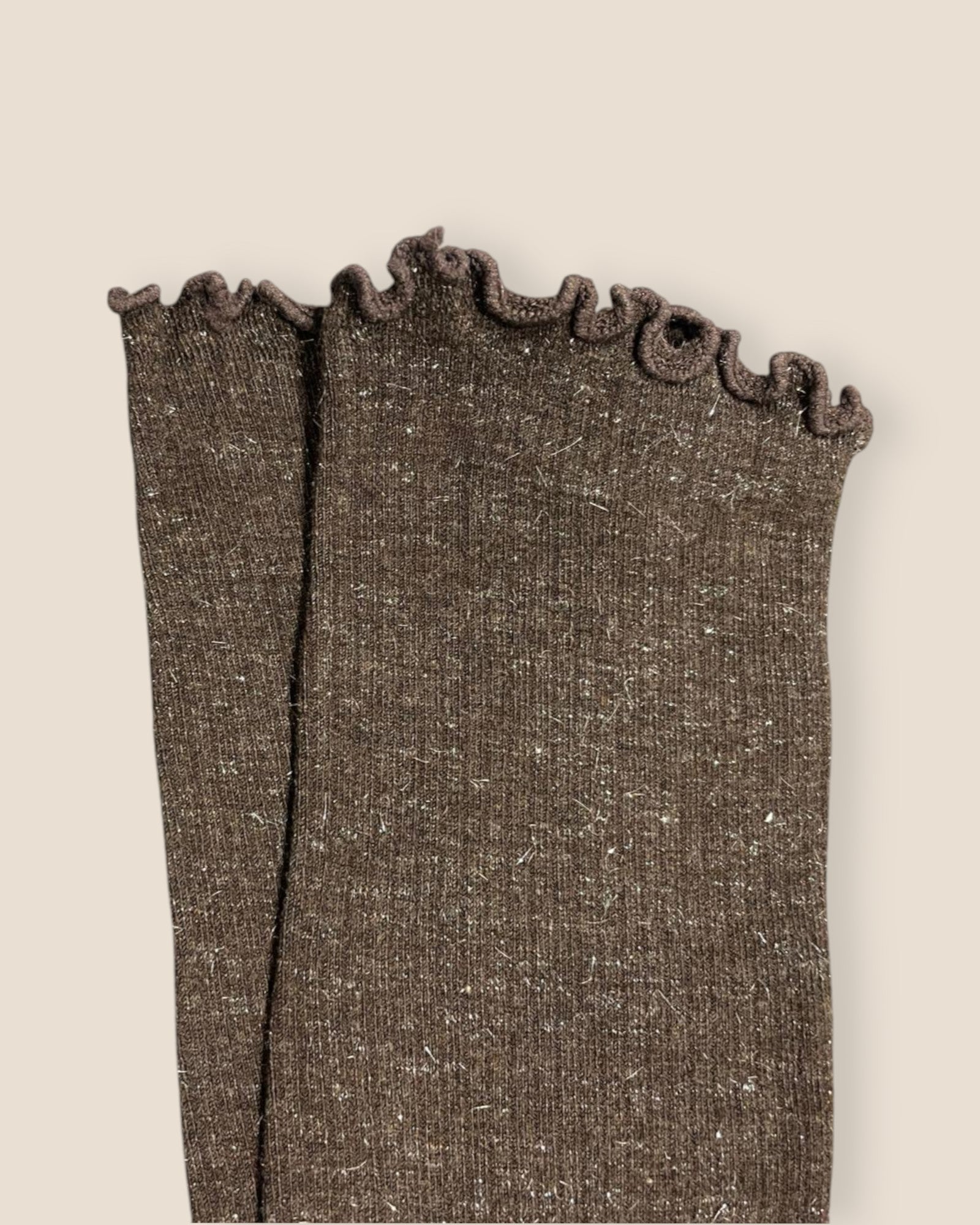 CALCETINES BRILLI MARRÓN - ONCE28