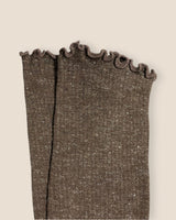 CALCETINES BRILLI MARRÓN - ONCE28