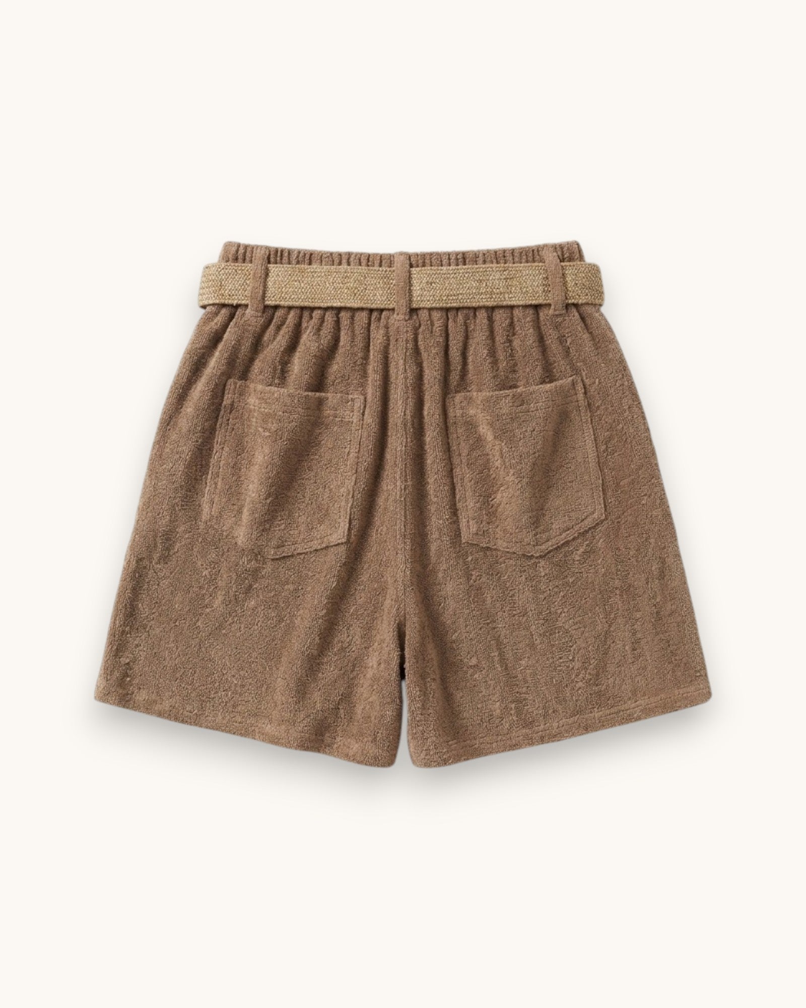 SHORT CINTURÓN MARRÓN - ONCE28