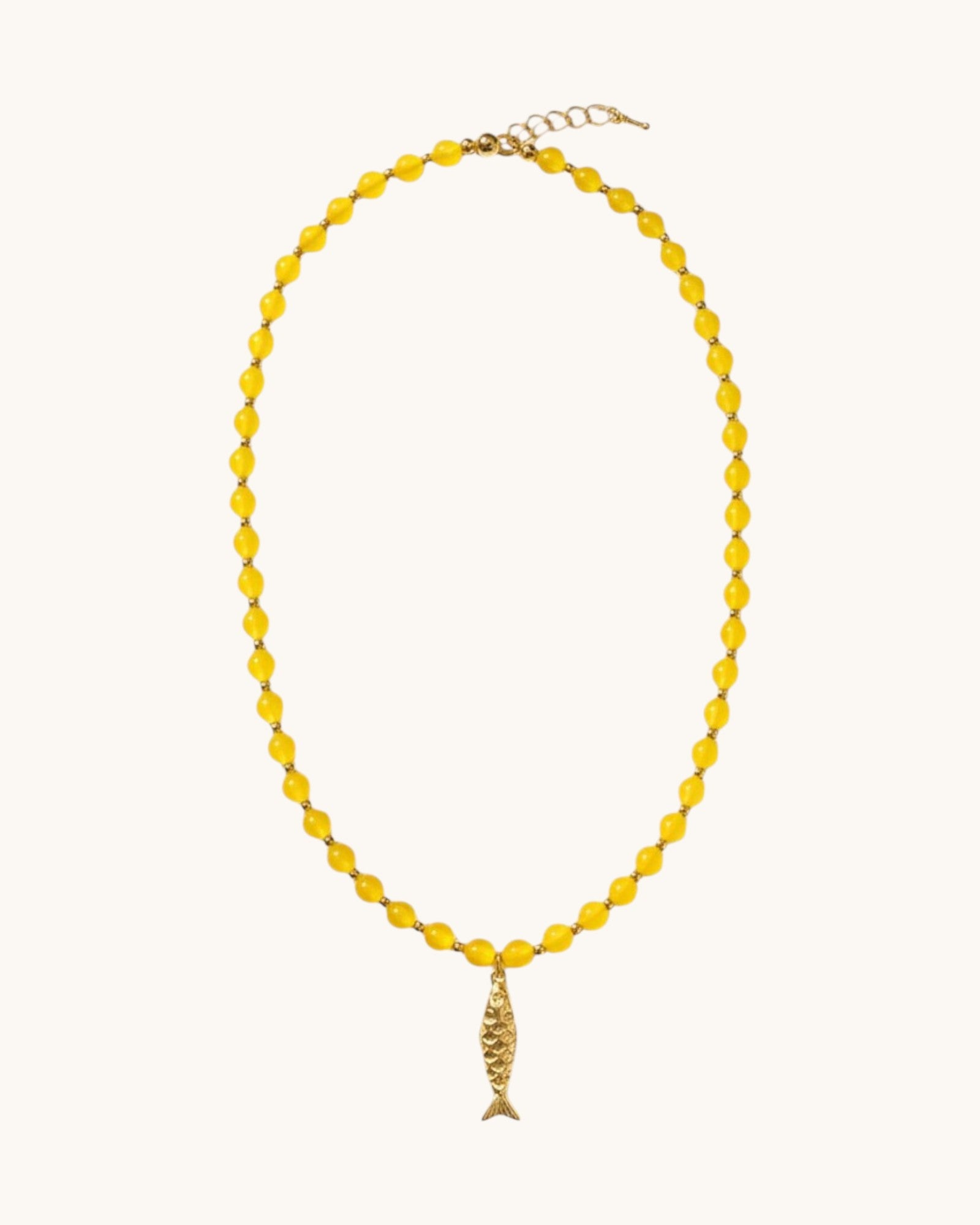 COLLAR PEZ AMARILLO