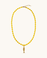 COLLAR PEZ AMARILLO