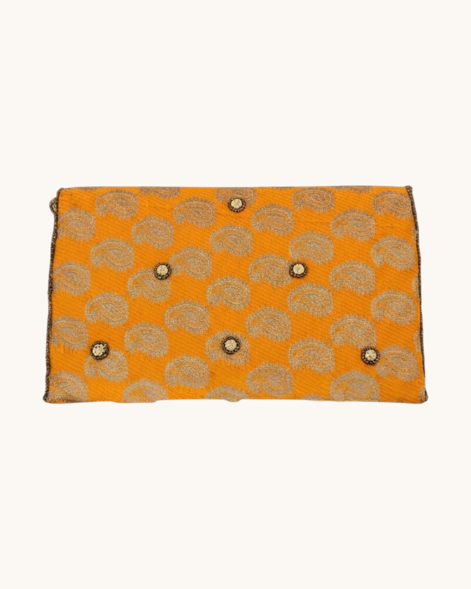 BOLSO BORDADO AMARILLO- ONCE28