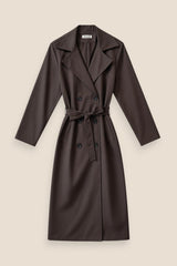 GABARDINA LARGA MARRÓN - ONCE28